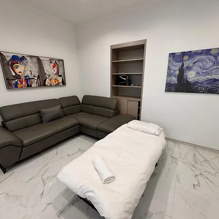 아파트 Bright, & Stylish 3 Min Walk To The Sea